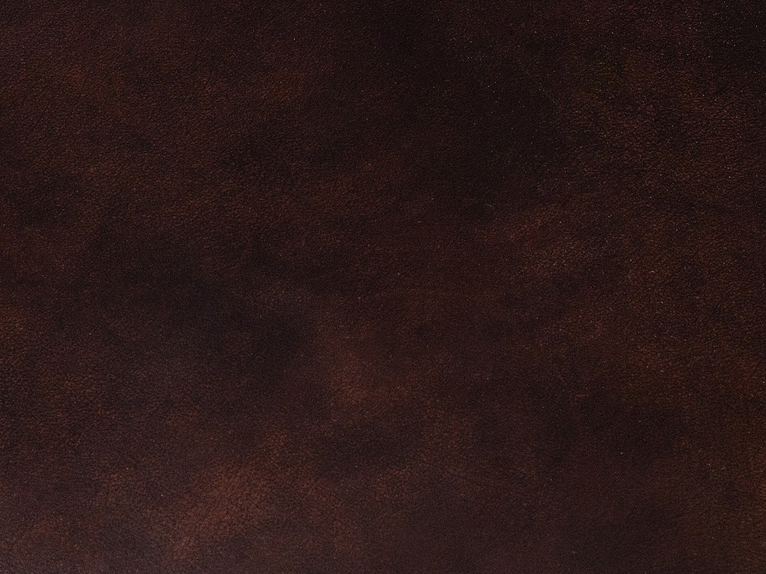 Canapé Chesterfield droit 4 places marron cuir - Brenton