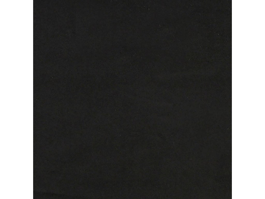 Canapé Chesterfield droit 2 places noir velours