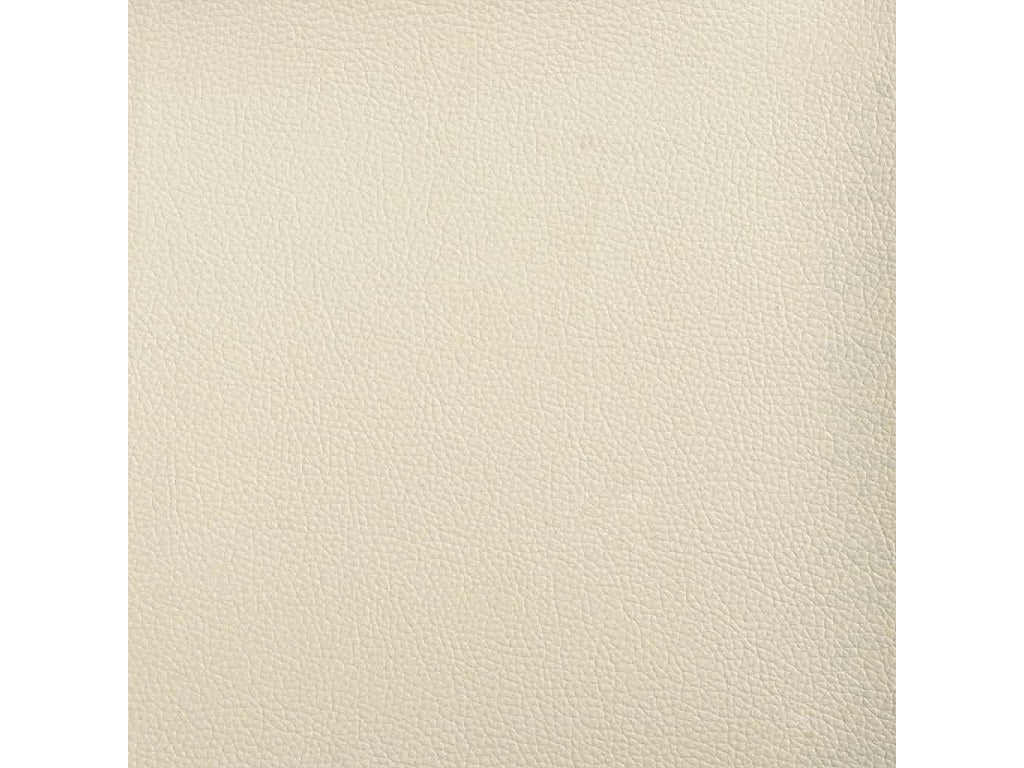 Canapé Chesterfield droit 2 places beige simili cuir