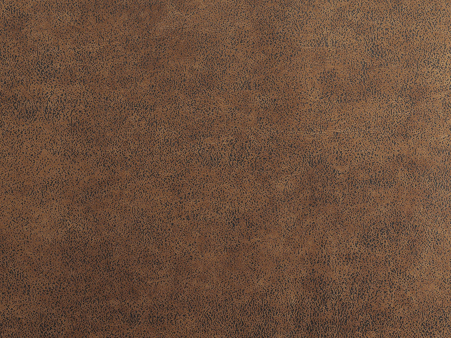 Canapé Chesterfield angle marron tissu - Toledo