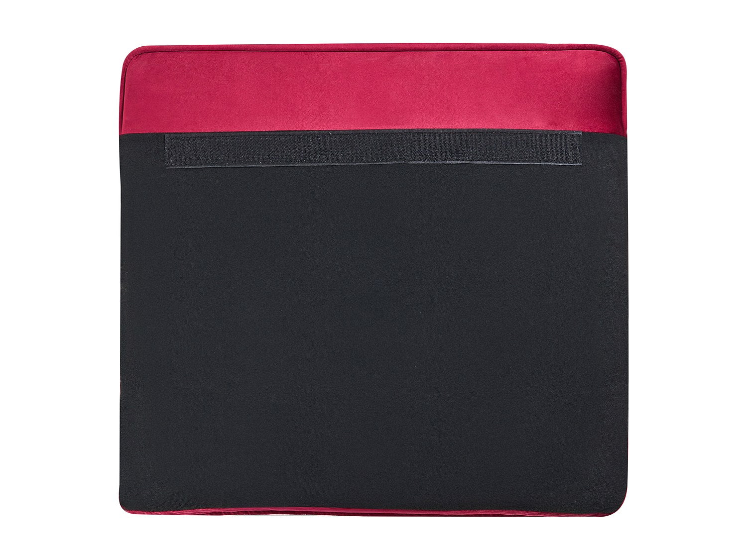 Fauteuil Chesterfield rouge velours