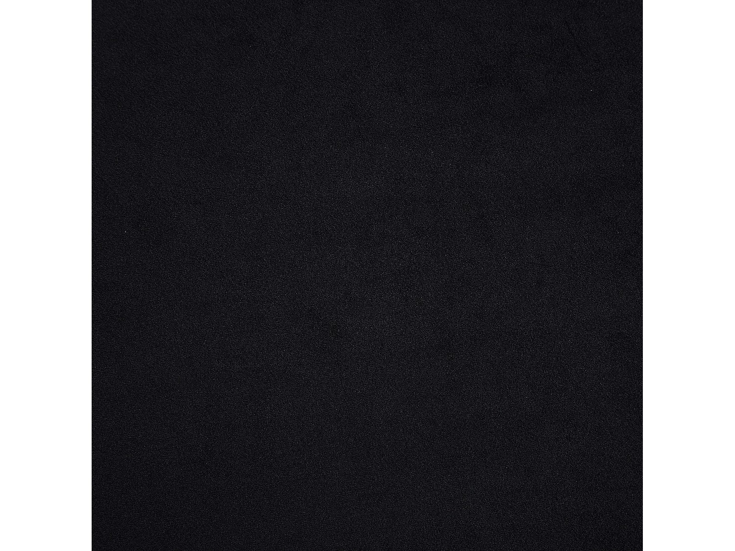 Canapé Chesterfield droit 2 places noir velours
