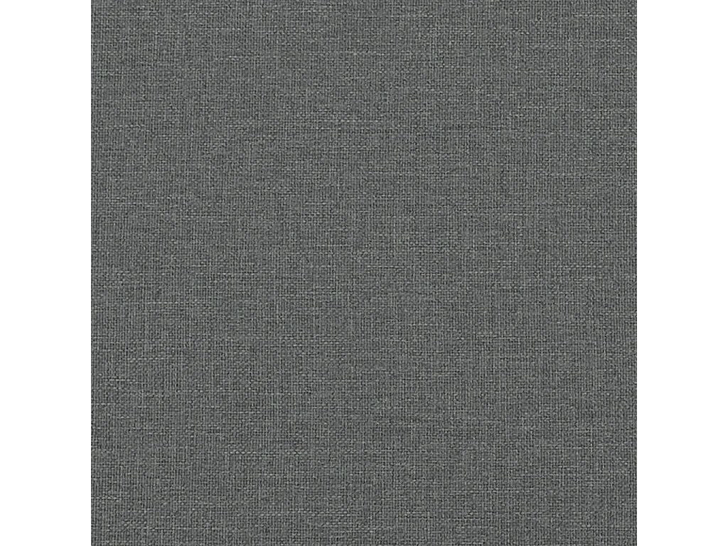 Canapé Chesterfield droit 2 places gris tissu