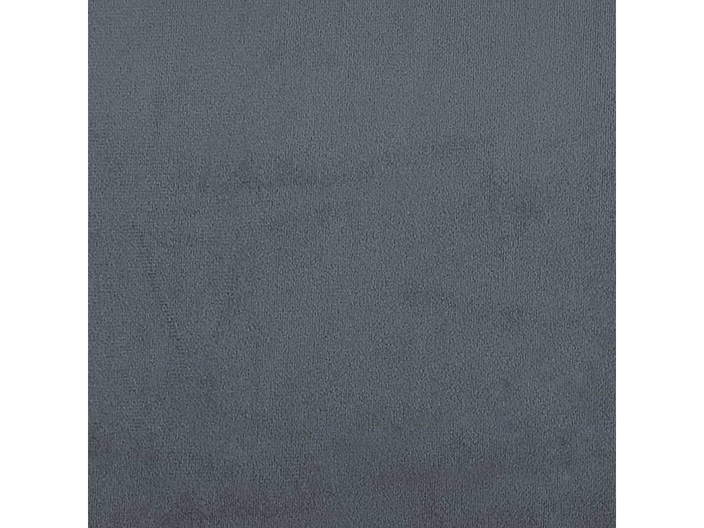 Canapé Chesterfield droit 2 places gris velours