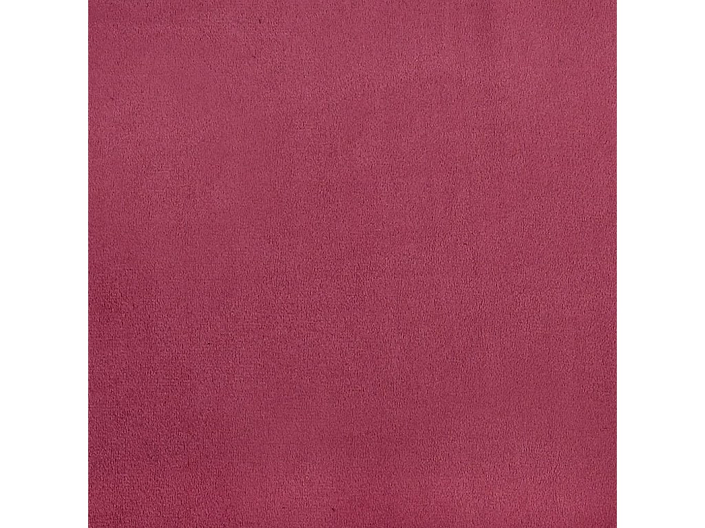 Canapé Chesterfield droit 3 places rouge velours
