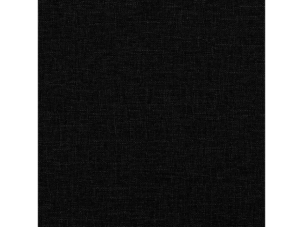 Fauteuil Chesterfield noir tissu