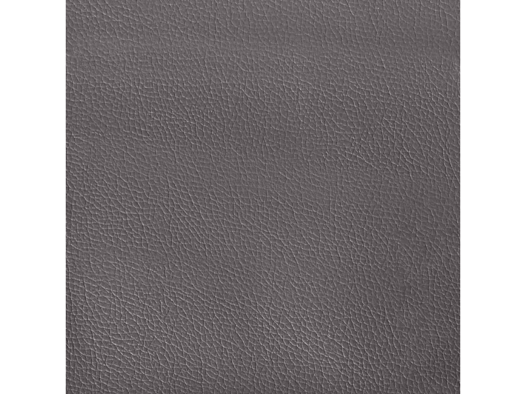 Canapé Chesterfield droit 3 places gris simili cuir