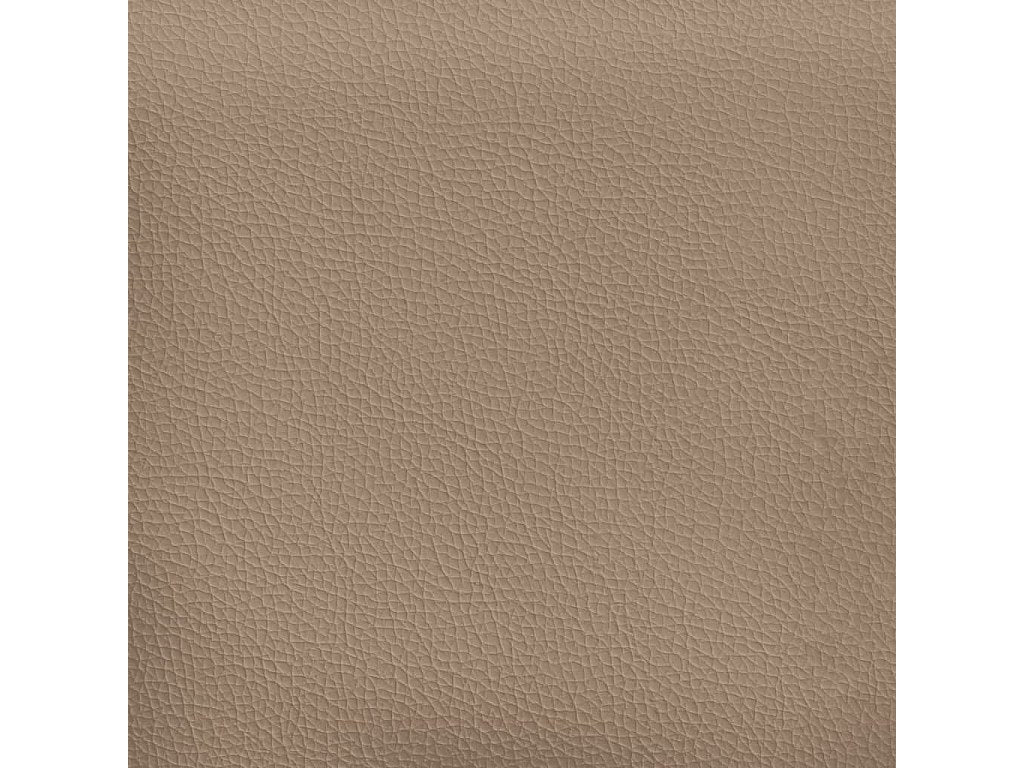 Canapé Chesterfield droit 2 places marron simili cuir