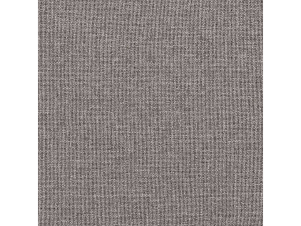 Canapé Chesterfield droit 3 places taupe tissu