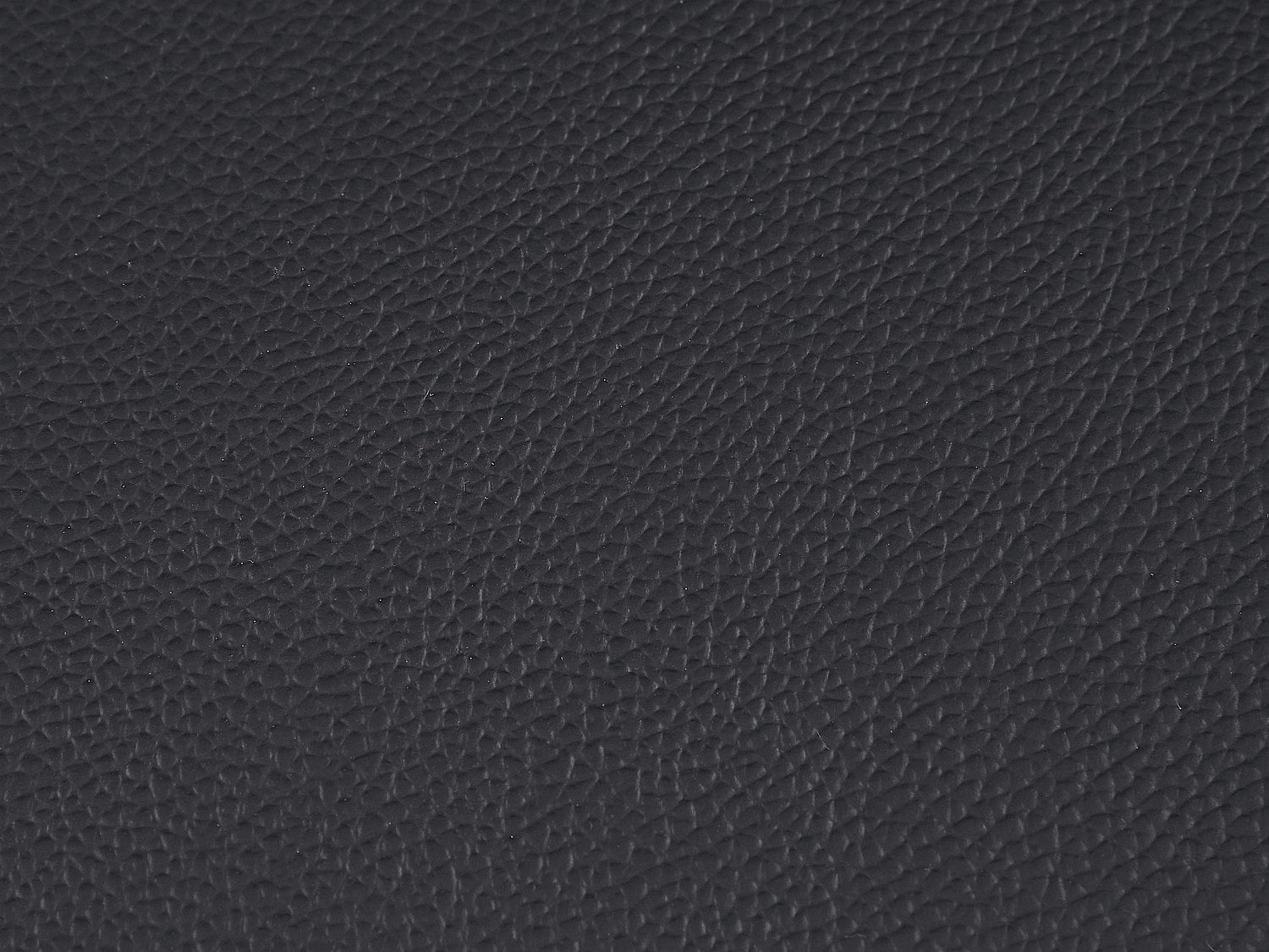 Canapé Chesterfield droit 2 places noir cuir
