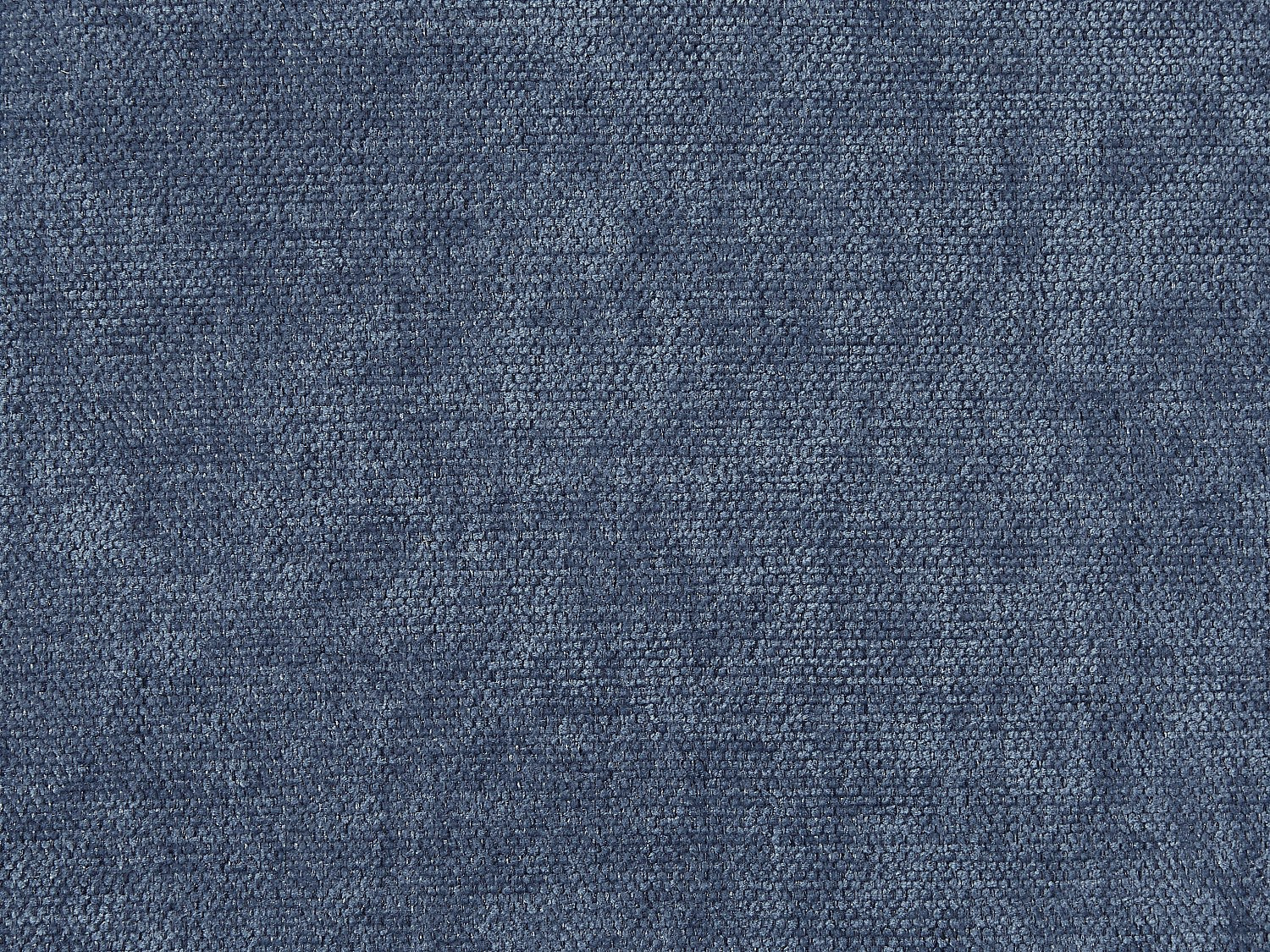Lot de 2 fauteuils Chesterfield bleu tissu