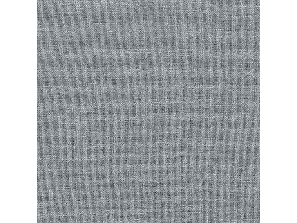 Canapé Chesterfield droit 2 places gris tissu