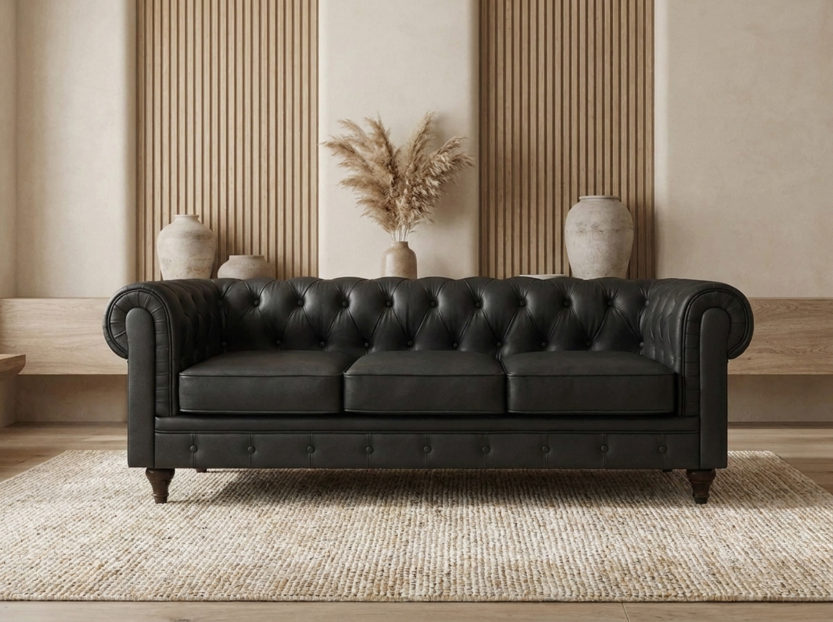 canape simili cuir pas cher